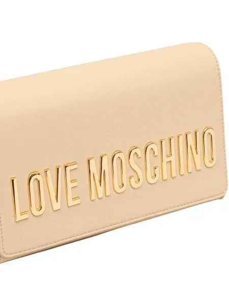 Love Moschino Clutch galben miere alb