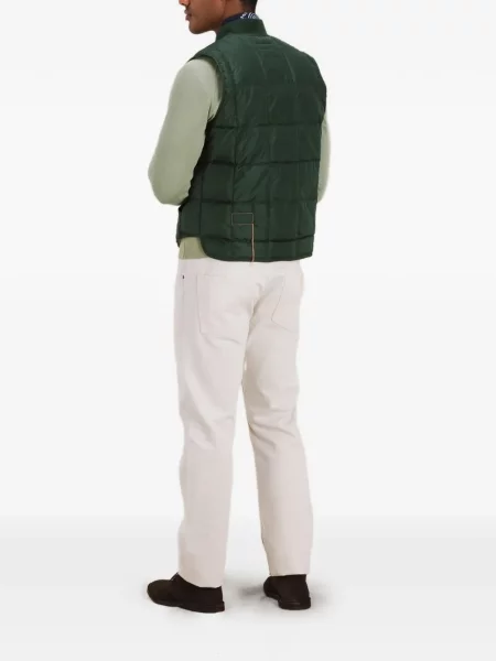 Vestă Fortela cu imagine cu model camuflaj verde