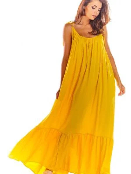 Рокля Awama оранжево