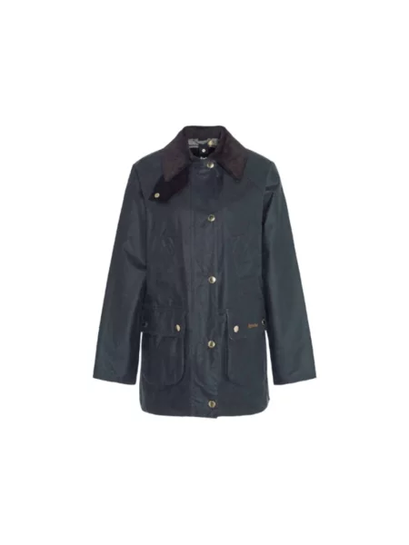 Woskowana parka Barbour zielona