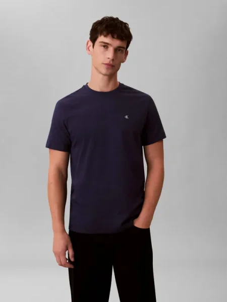 Tricou Calvin Klein Jeans clasic albastru