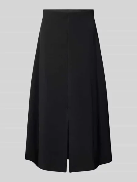 Spódnica midi z elastycznym pasem Christian Berg Woman czarna