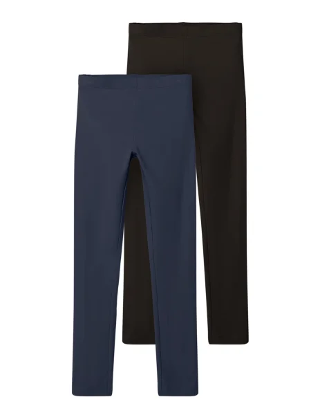 NAME IT Leggings NKFVivian albastru noapte negru