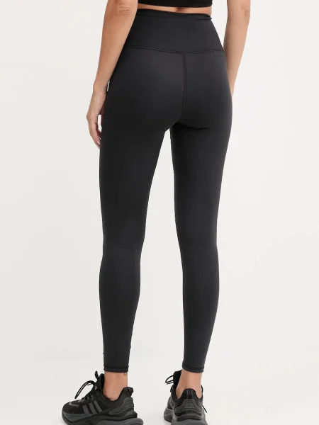 Női futó leggings New Balance Harmony High Rise fekete. Méret: L fekete