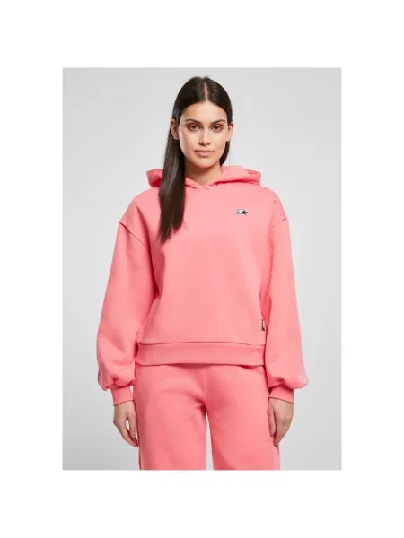 Bluza z kapturem Starter Black Label z kapturem różowa