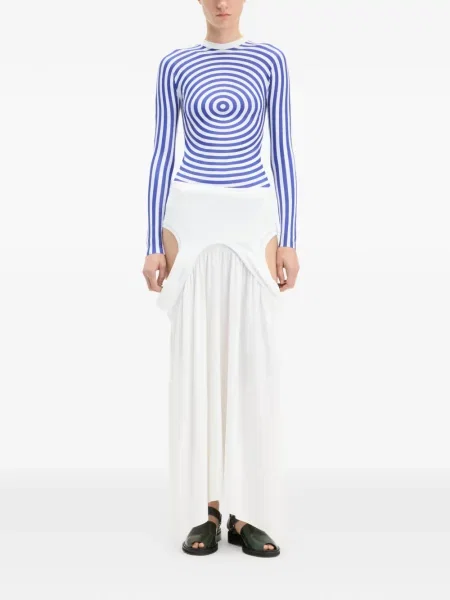 Top Jean Paul Gaultier albastru