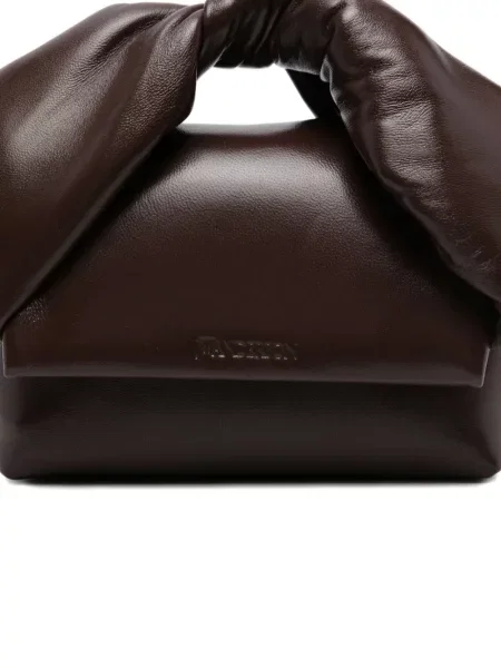 Geanta de piele Jw Anderson din piele maro
