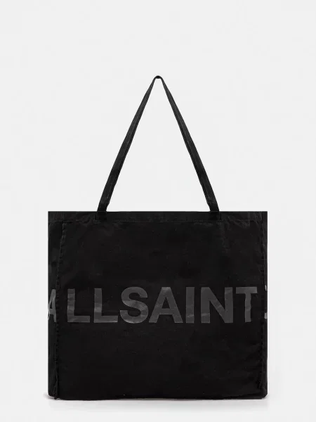 Чанта AllSaints LARGE черно
