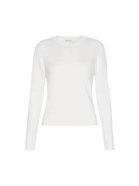 Sweter Max Mara biały