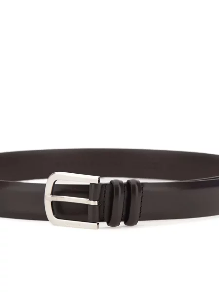 Curea Orciani din piele negru
