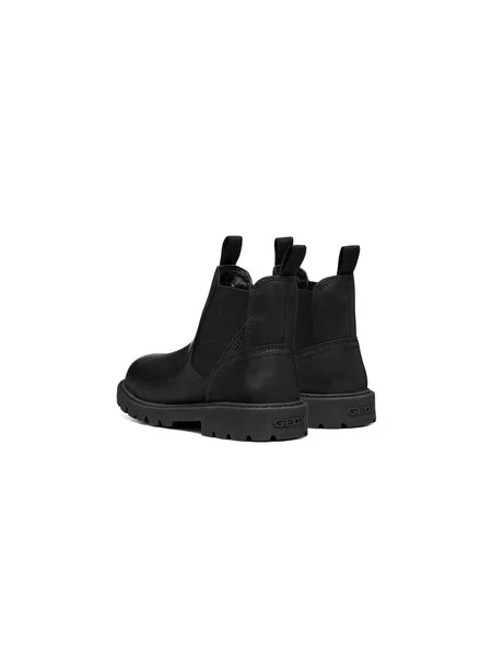 Kotníková obuv Geox J Shaylax Boy M černá