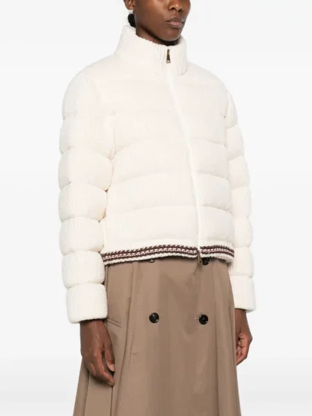 Matlasat geacă Moncler tricotate