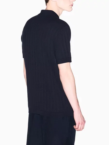 Поло Armani Exchange синее