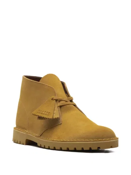 Пустинни ботуши Clarks Originals с връзки с дантела кафяво