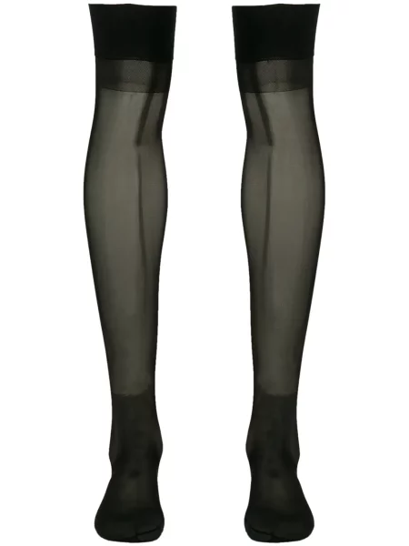 Ciorapi Maison Close transparente negru