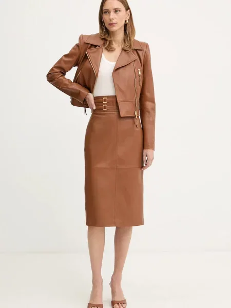 Top Elisabetta Franchi beżowy