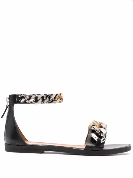 Sandale Stella Mccartney fără toc negru