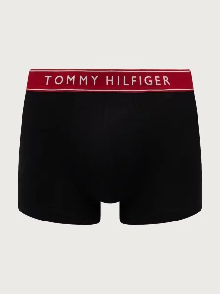 Tommy Hilfiger bokserki dopasowane z bawełną czarne