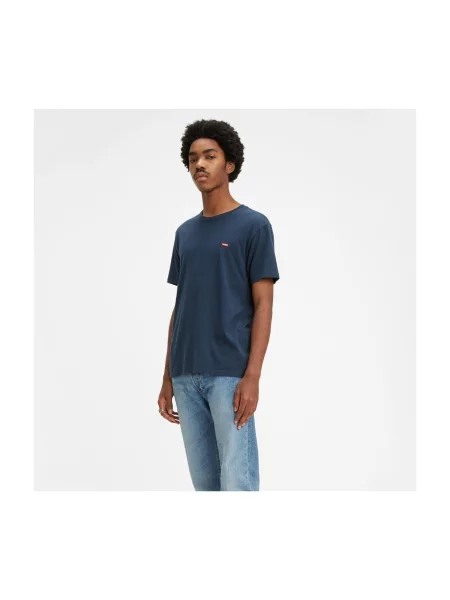 Kratek majica Levi's® s kratkimi rokavi črna