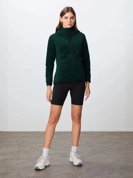 Tommy Life Polár dzseki Sweatshirts' zöld