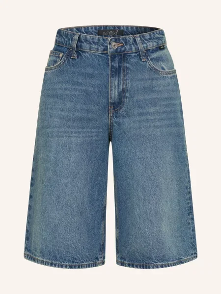 Mavi Džínové Bermudy Zasha mid brushed denim