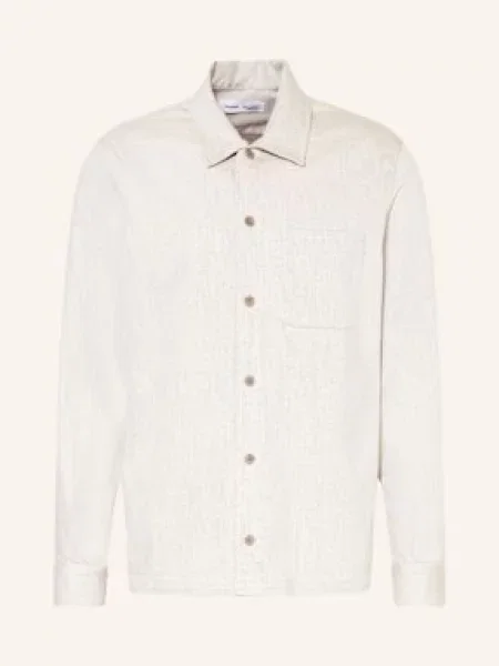 Samsøe Samsøe Svrchní Košile Sataka režná