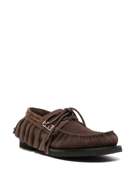 Szarvasbőr loafer Jw Anderson barna