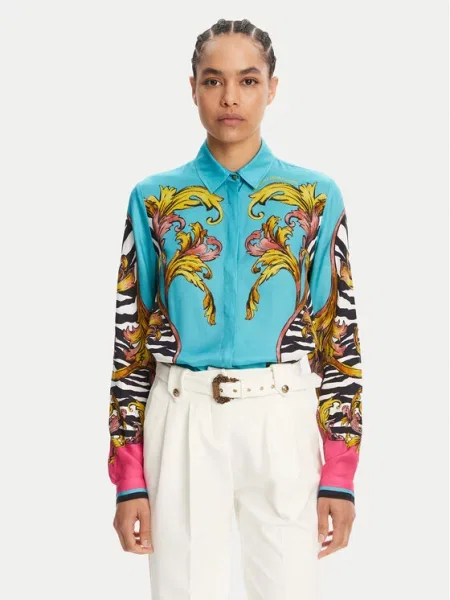 Srajca Versace Jeans Couture modra