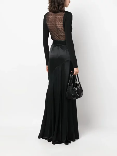 Tricou Givenchy lung negru