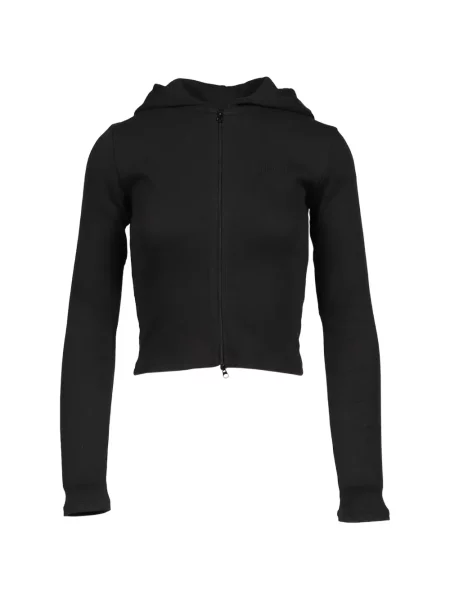 Πλεκτό hoodie Glowny κλασικό μαύρο