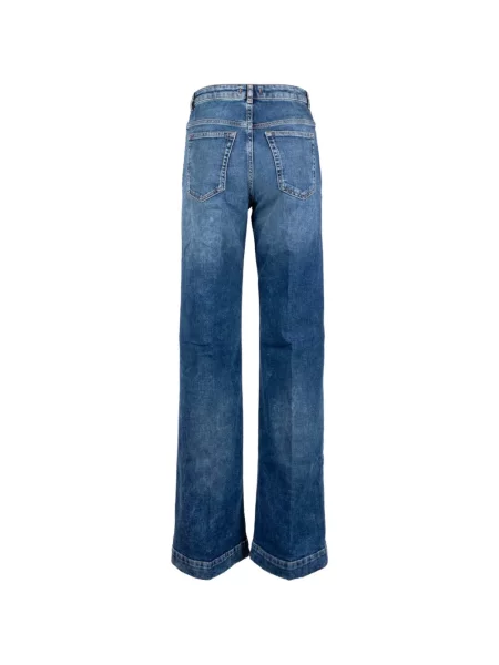 Blugi cu picior larg Seventy albastru