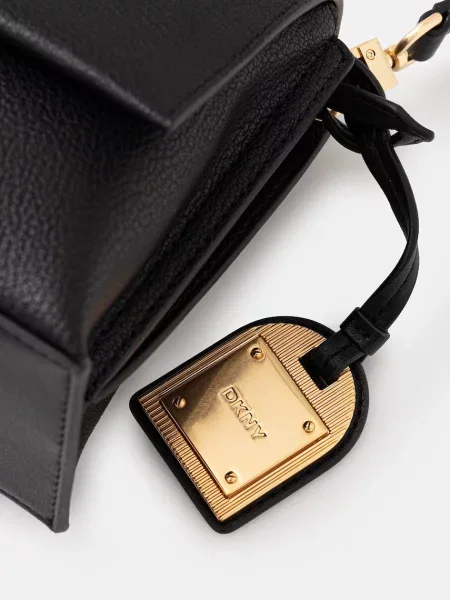 Кожаная сумка через плечо Dkny