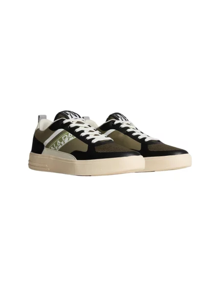 Sneakersy Napapijri z siateczką czarne