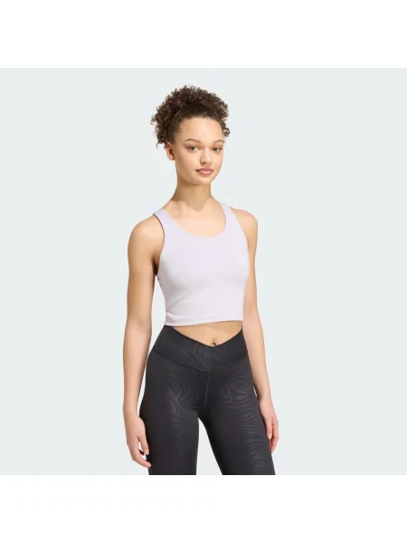 Koszulka bez rękawów All Me Medium Support Bra fioletowa