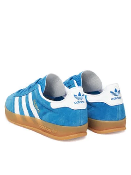 ADIDAS ORIGINALS Tenisky Gazelle azúrová / zlatá / biela modrá