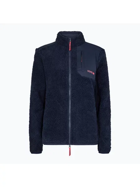 Bluză fleece pentru femei Dovre Teddy Fleece navy marină