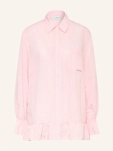 Oh April Bluzka Selina Z Falbankami rosa biała