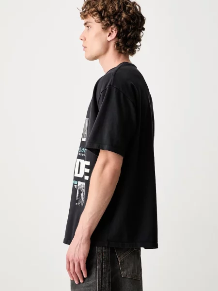 RHUDE tricou din pentru bărbați alb