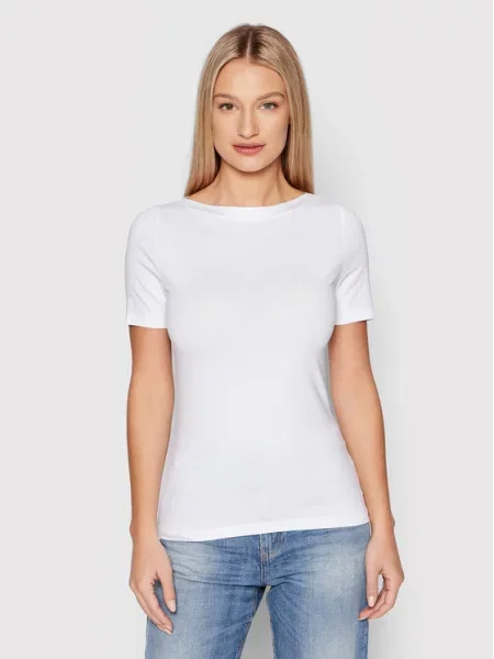 VERO MODA Marškinėliai Panda' balta