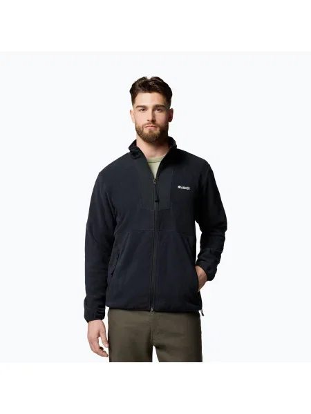Hanorac din fleece Columbia din fleece negru