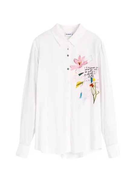 Bluză Desigual alb