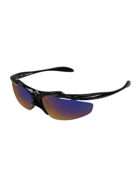 Balenciaga Akcesoria unisex Wielobarwność ONE SIZE Turbo D-Fram Okulary czarne