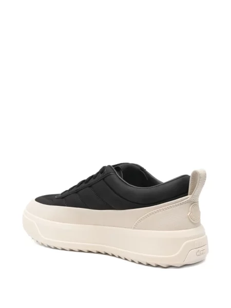 Sneakerși Moncler din piele negru