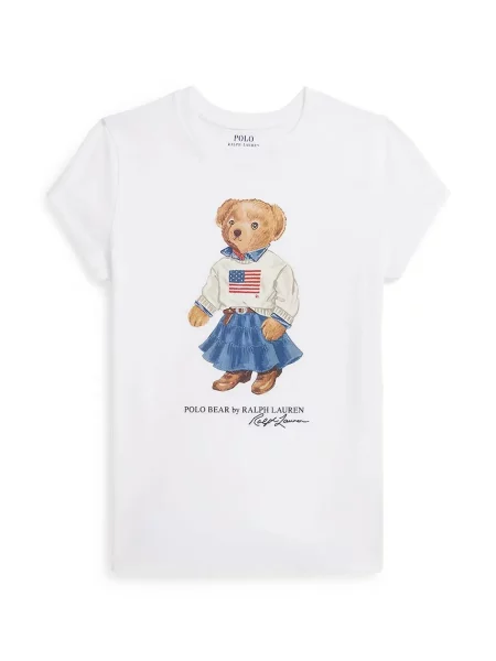 Polo Ralph Lauren Detské tričko biela