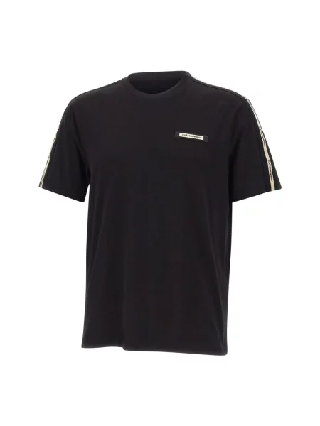 Koszulka Emporio Armani Ea7 z autografem czarna