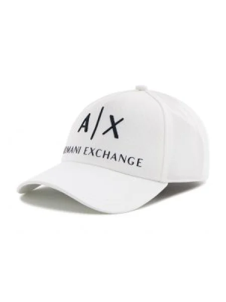 Klobúk Armani Exchange biela