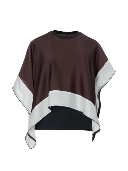 Top Sacai hnědý