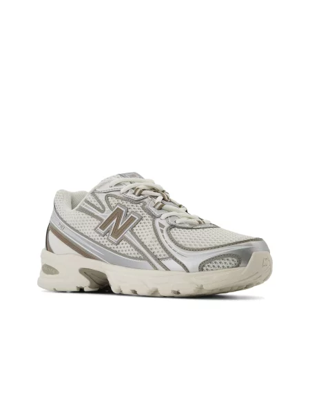 New balance Nízke tenisky / strieborná / šedobiela hnedá