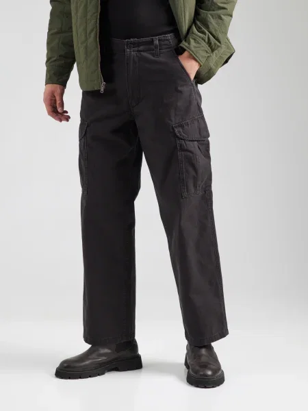 Levi's pantaloni baggy pentru bărbați din XX CARGO BAGGY negru