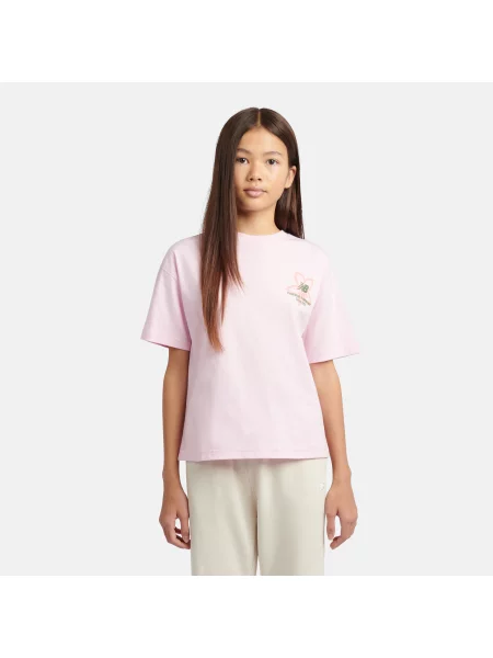 Koszulka dziecięca New Balance – różowa